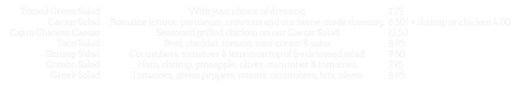 lunchmenu salads 2