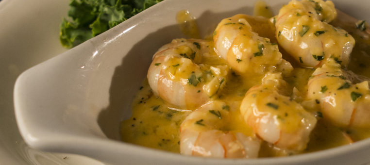 Garlic Tiger Prawns