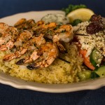 Prawn Souvlaki