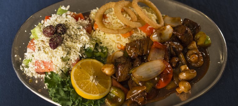 Special Pepper Steak Mediterranean Style